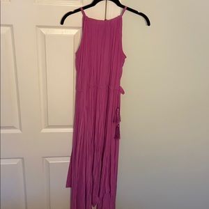 Calypso St. Barth Asymmetrical Halter Dress